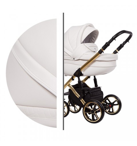 Baby Merc Faster Limited - wózek wielofunkcyjny, zestaw 2w1 z opcją 3w1 i 4w1 | L/190/ZE